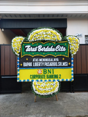 Papan Bunga Duka di Arse