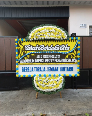 Papan Bunga Duka di Arse