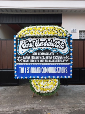 Papan Bunga Duka di Arse